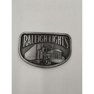 Raleigh Lights vintage 1970's buckle Silver tone